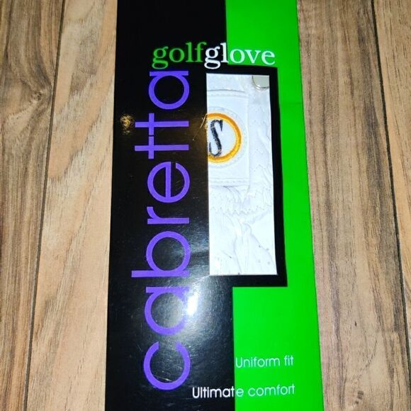 Cabretta Golf Glove Ladies Left Hand Large.Opened never used. Packaging has so - Picture 2 of 3